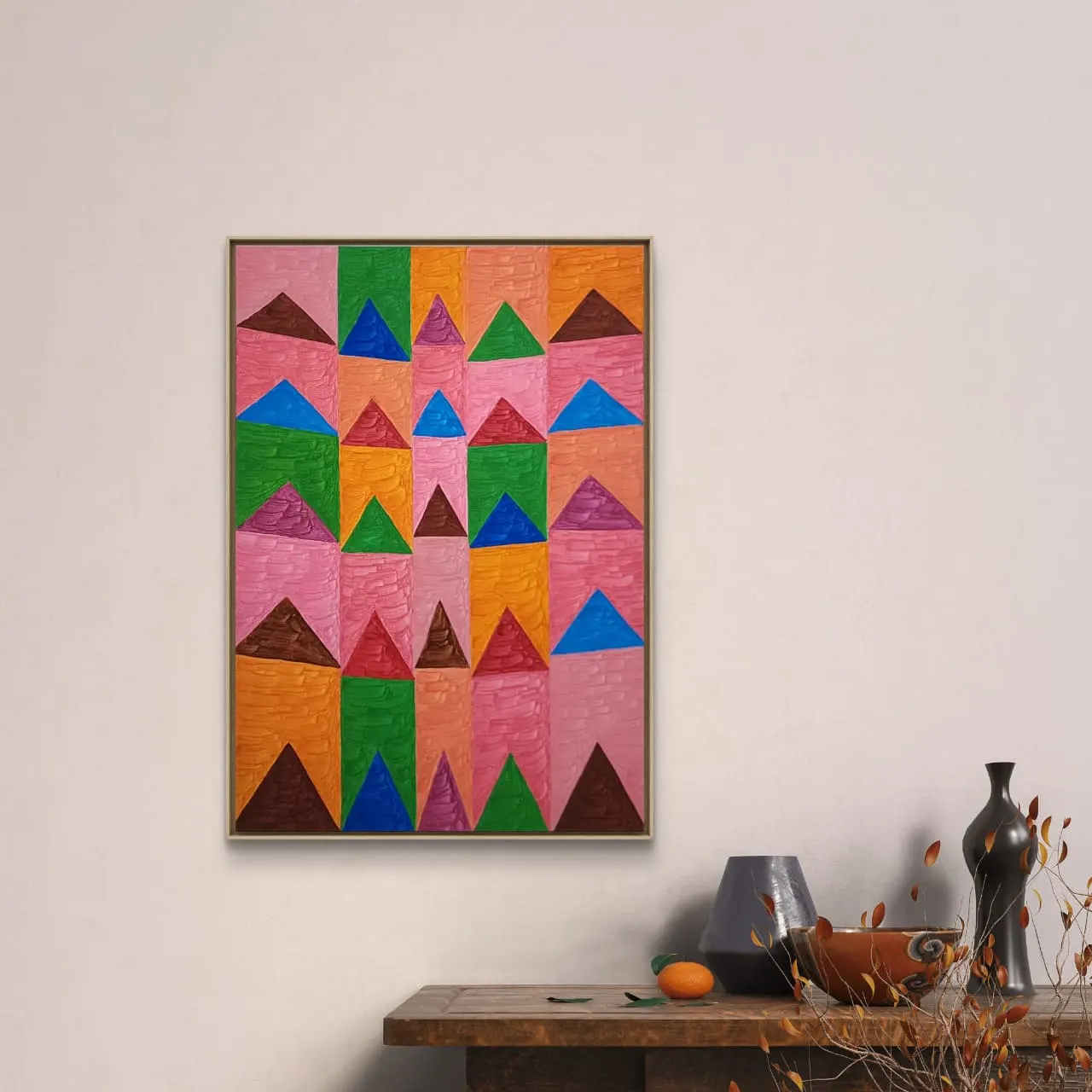 Têmpera Sobre Tela - 85 x 60 - Zi Facella