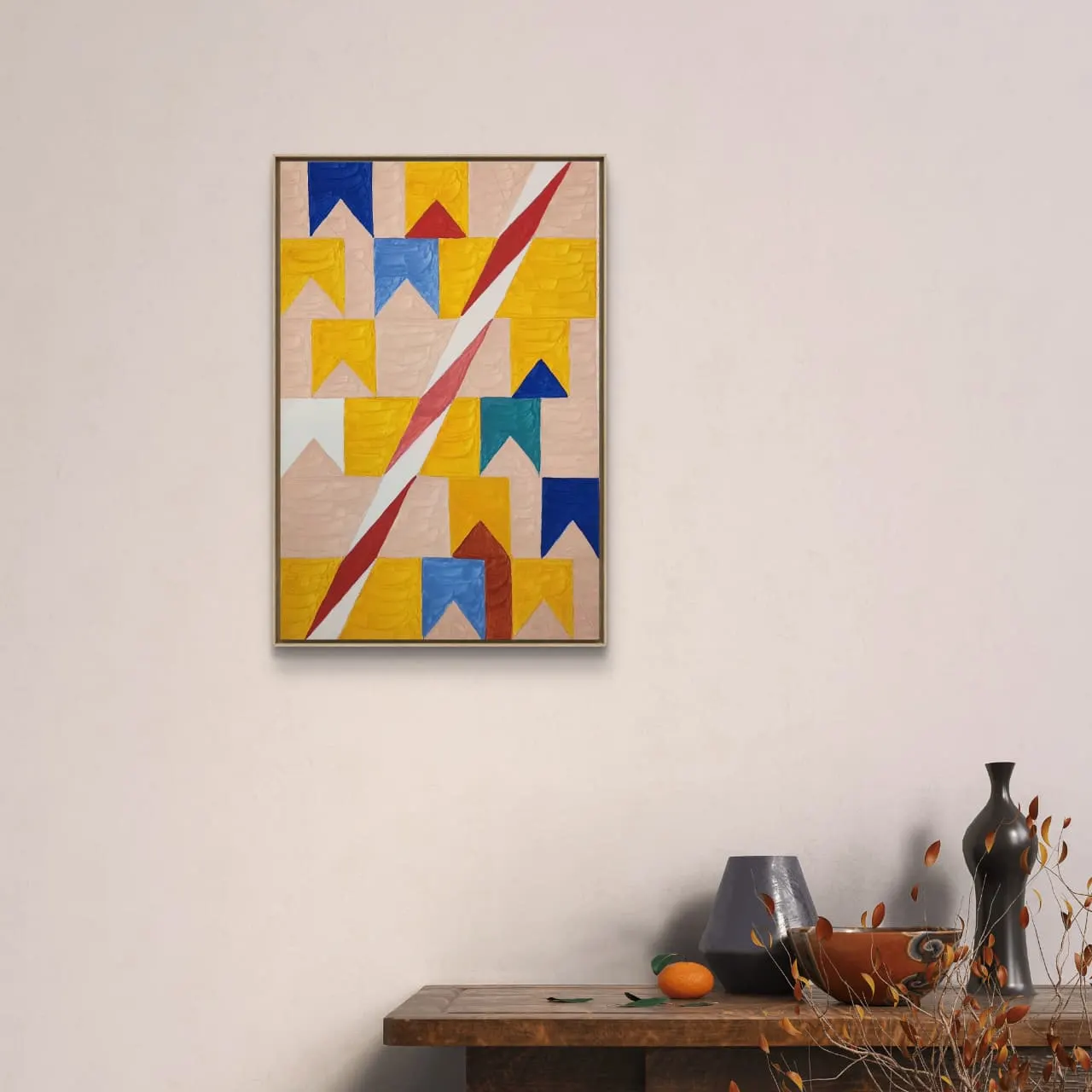 Têmpera Sobre Tela - 60 x 40 - Zi Facella