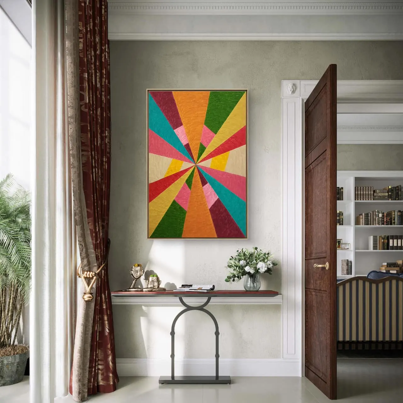 Têmpera Sobre Tela - 120 x 80 - Zi Facella