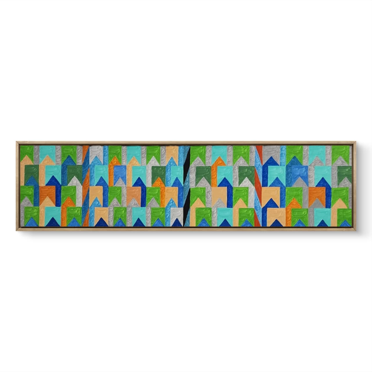 Têmpera Sobre Tela - 40 x 160