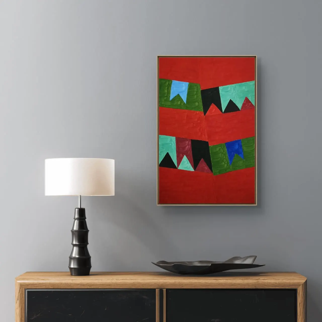 Têmpera Sobre Tela - 60 x 40 - Zi Facella