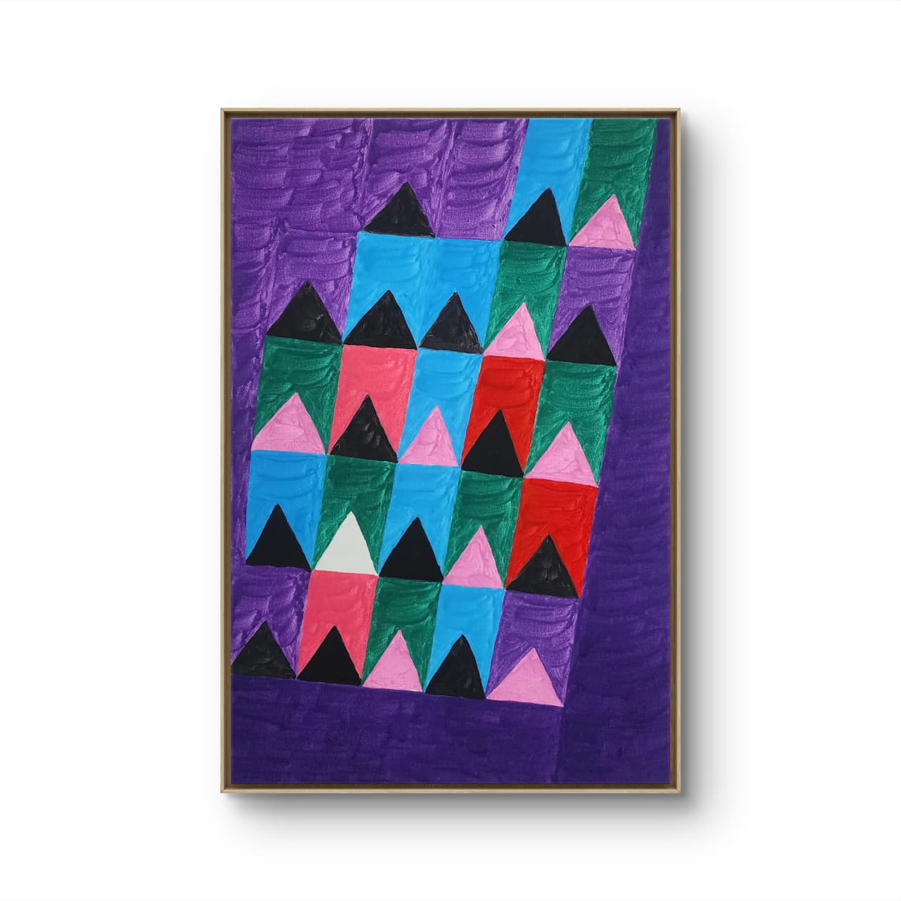 Têmpera Sobre Tela - 60 x 40 - Zi Facella