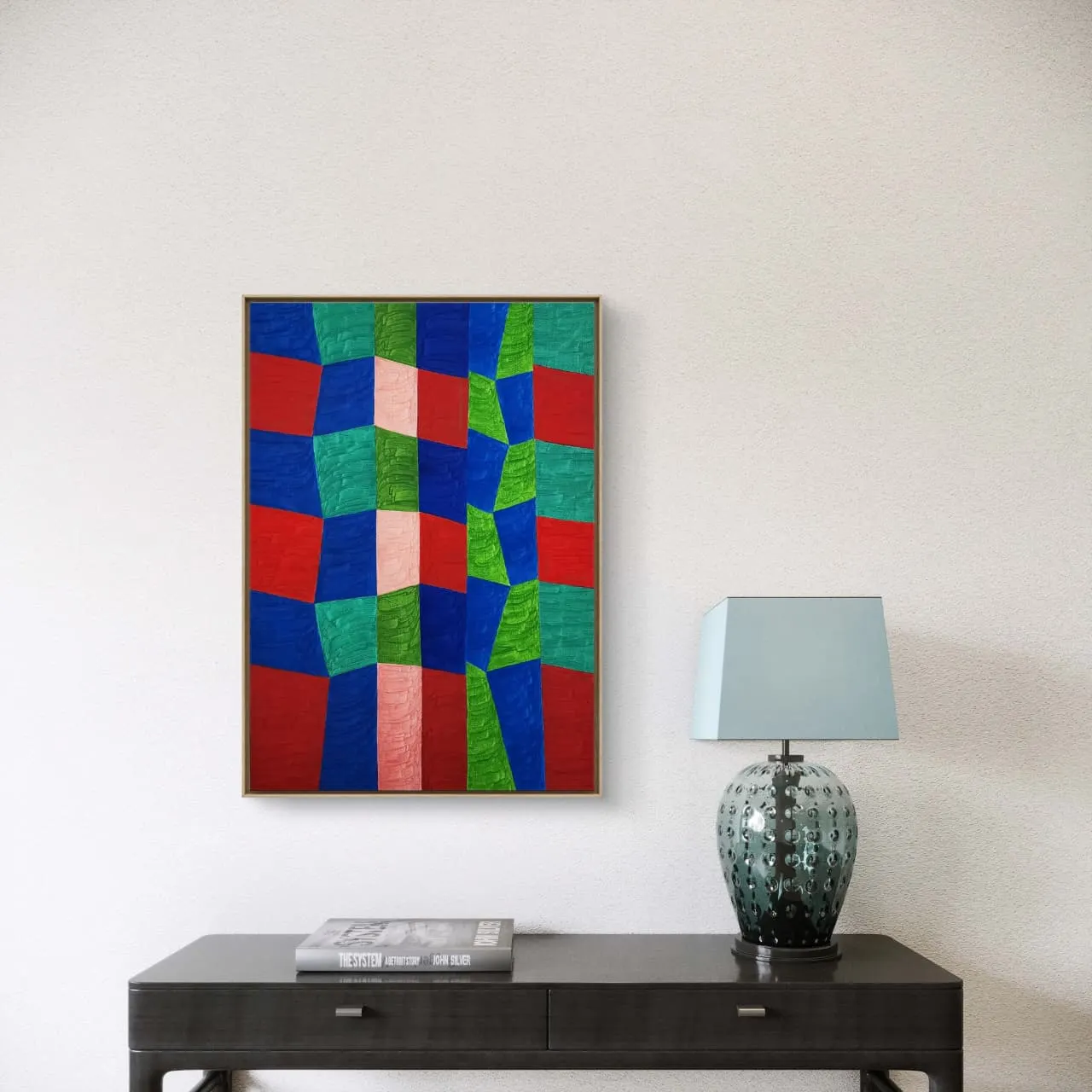 Têmpera Sobre Tela - 85 x 60 - Zi Facella