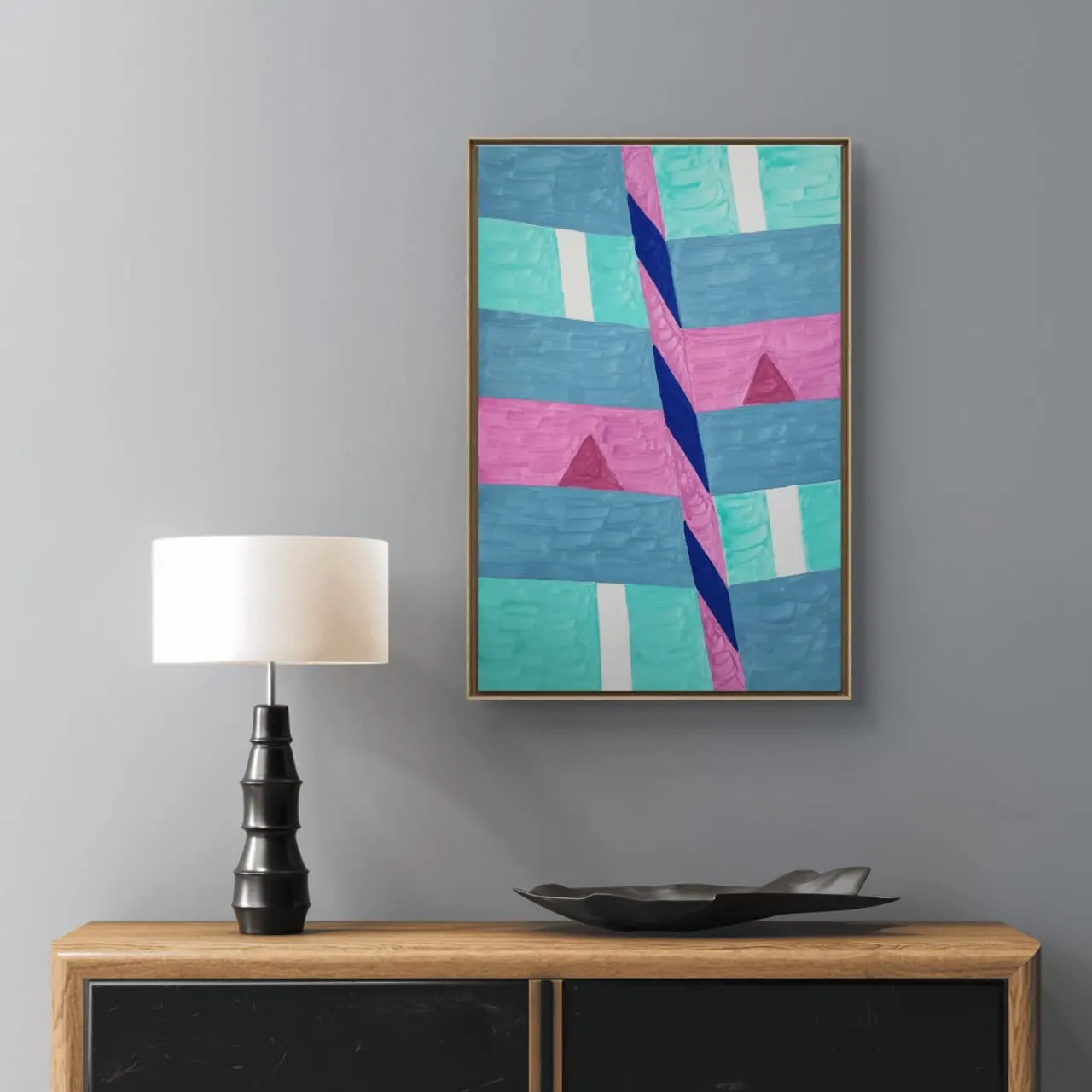 Têmpera Sobre Tela - 60 x 40 - Zi Facella