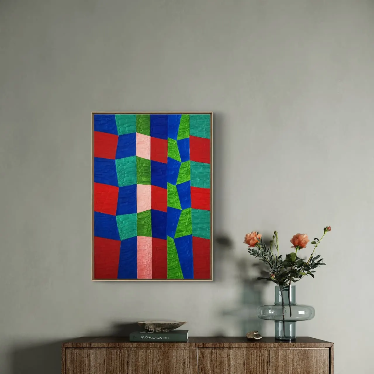 Têmpera Sobre Tela - 85 x 60 - Zi Facella