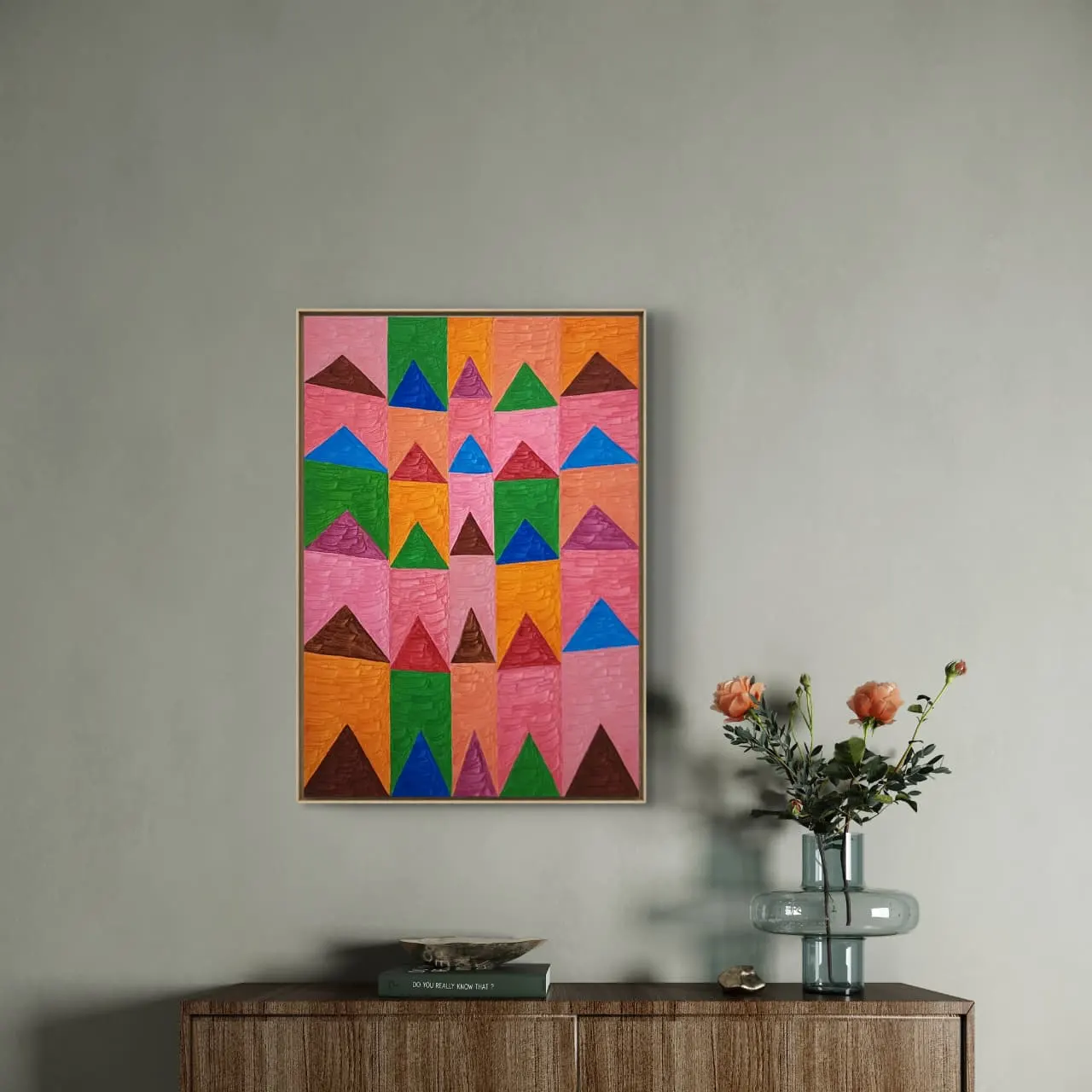 Têmpera Sobre Tela - 85 x 60 - Zi Facella