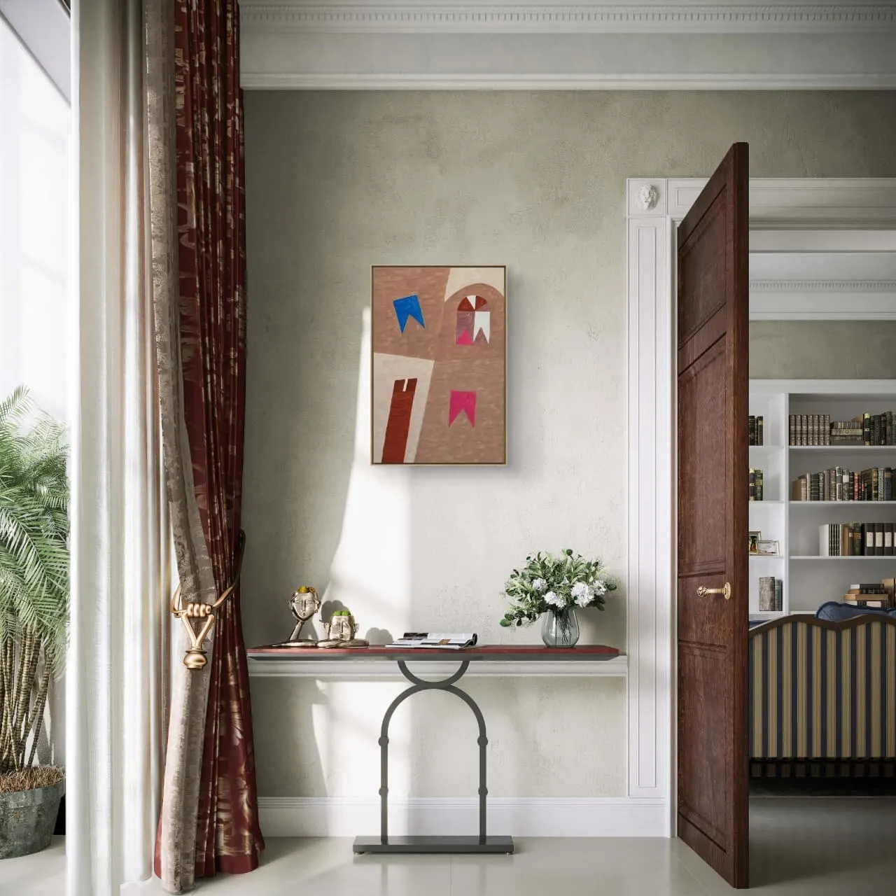 Têmpera Sobre Tela - 60 x 40 - Zi Facella