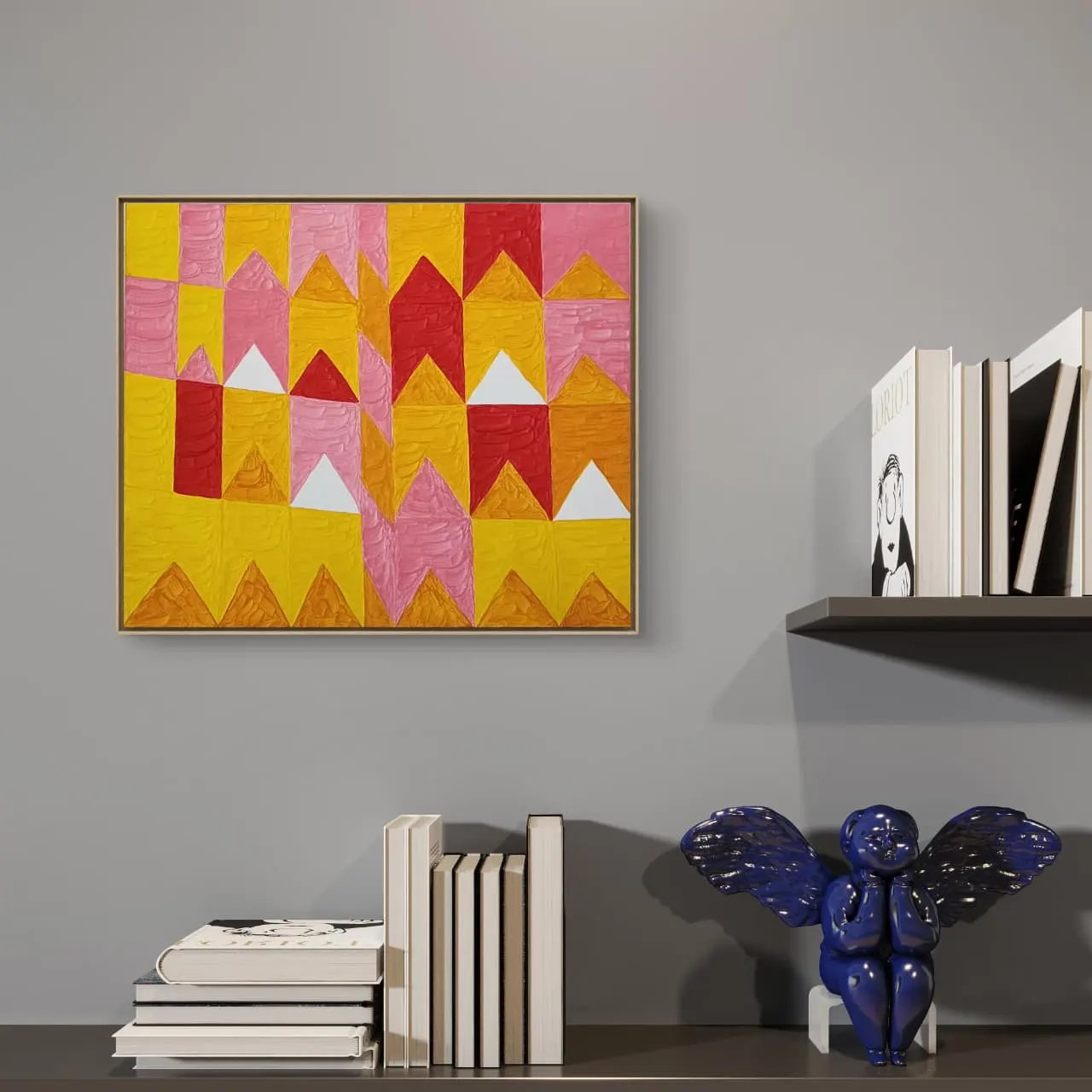 Têmpera Sobre Tela - 50 x 60 - Zi Facella