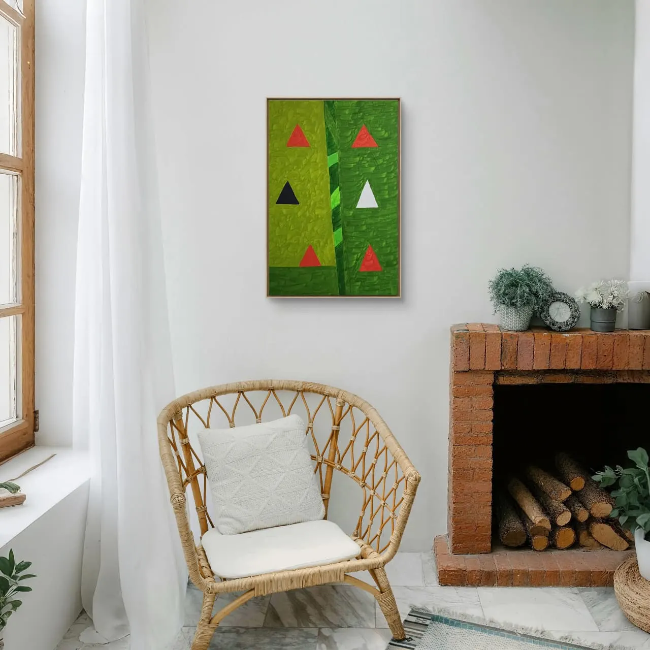 Têmpera Sobre Tela – 60 x 40 – Zi Facella