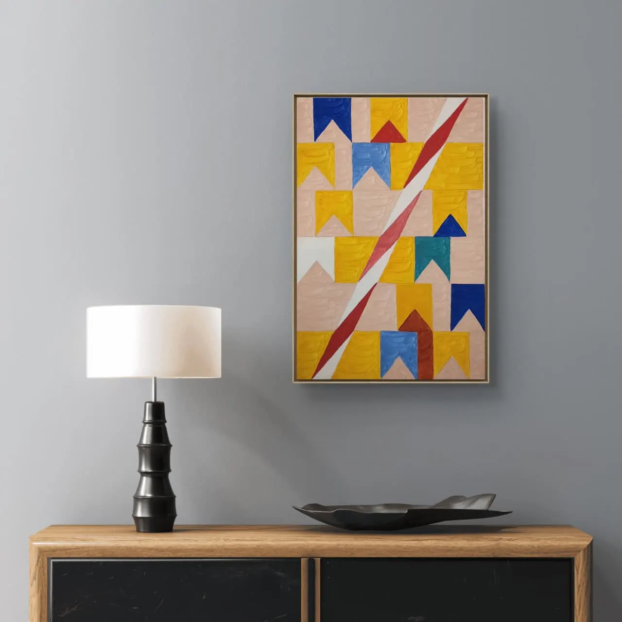 Têmpera Sobre Tela - 60 x 40 - Zi Facella