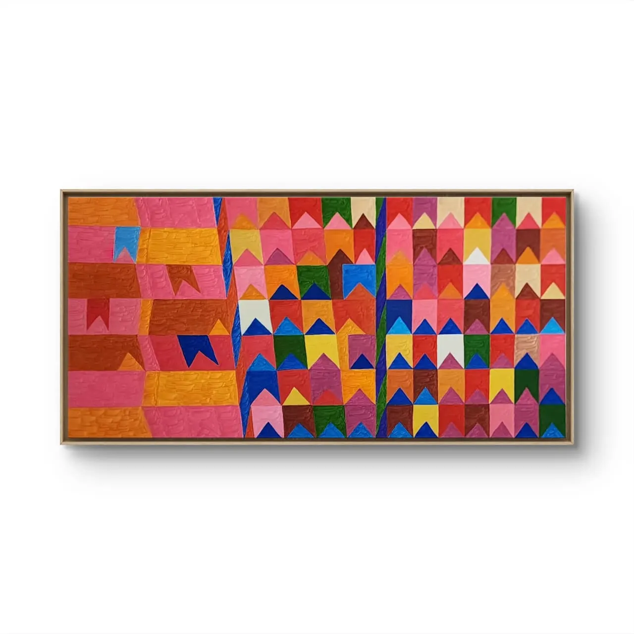 Têmpera Sobre Tela - 70 x 140 - Zi Facella