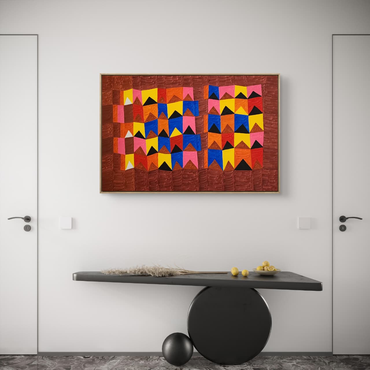 Têmpera Sobre Tela - 80 x 120