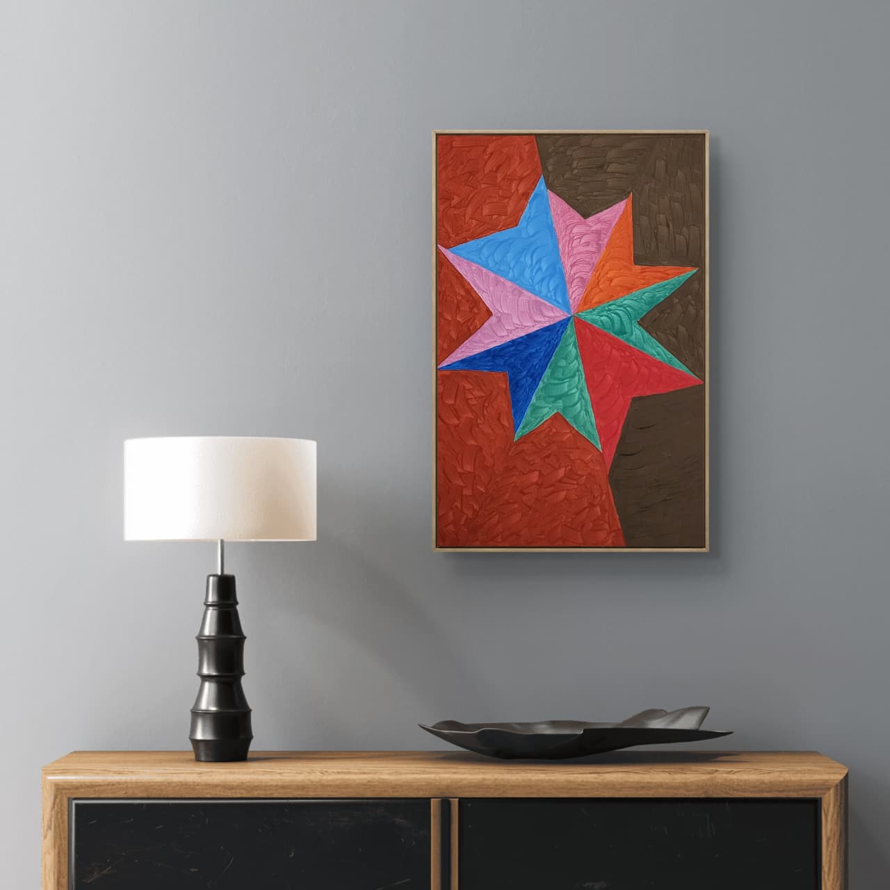 Têmpera Sobre Tela – 60 x 40 – Zi Facella