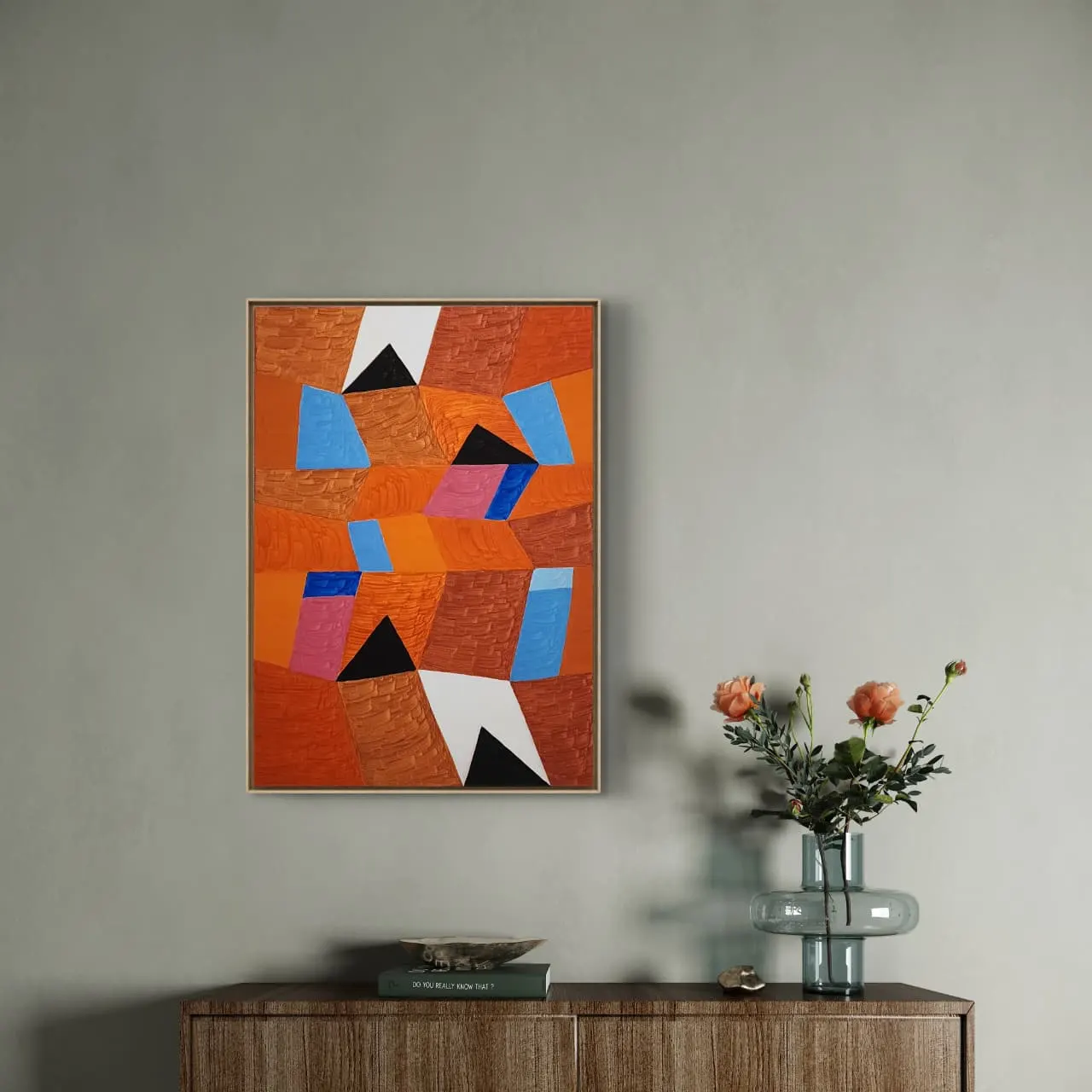 Têmpera Sobre Tela - 85 x 60 - Zi Facella