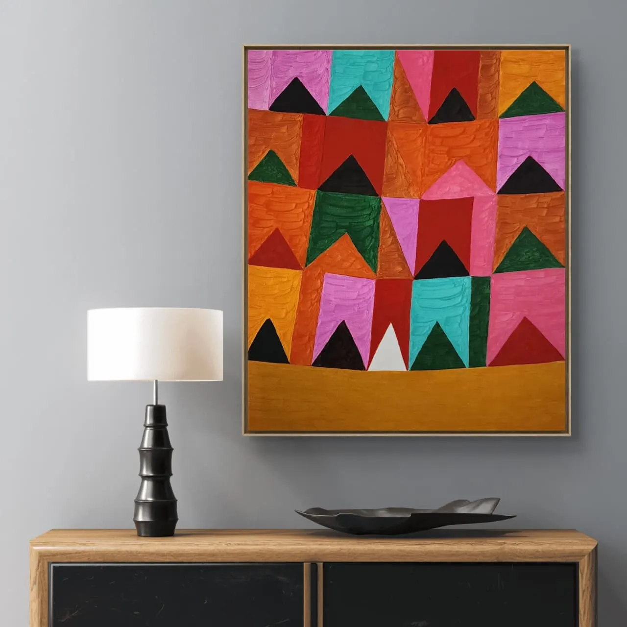 Têmpera Sobre Tela - 50 x 60 - Zi Facella