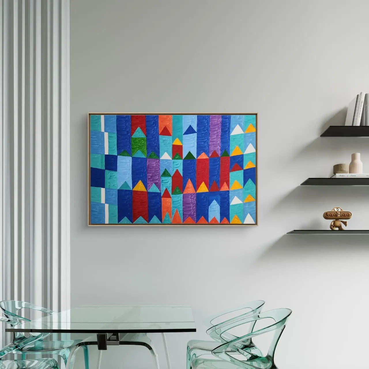 Têmpera Sobre Tela – 80 x 120 – Zi Facella