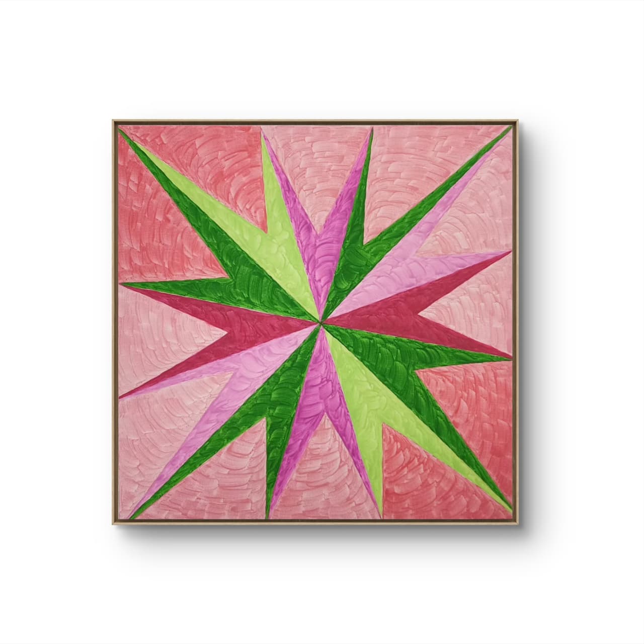 Têmpera Sobre Tela - 60 x 60 - Zi Facella