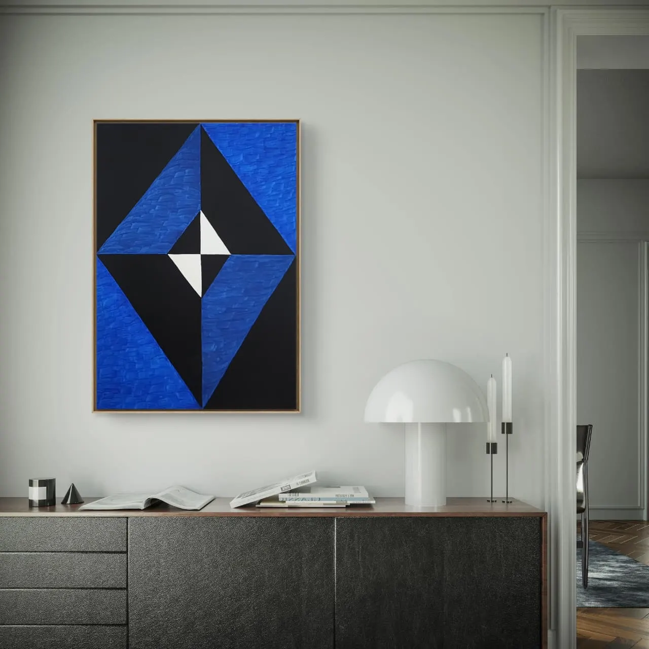 Têmpera Sobre Tela - 85 x 60 - Zi Facella
