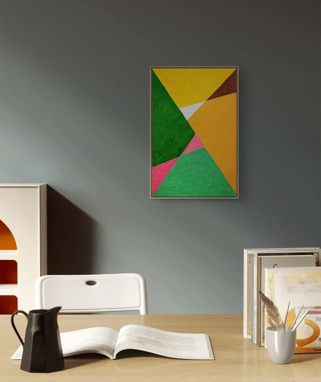 Têmpera Sobre Tela - 60 x 40 - Zi Facella