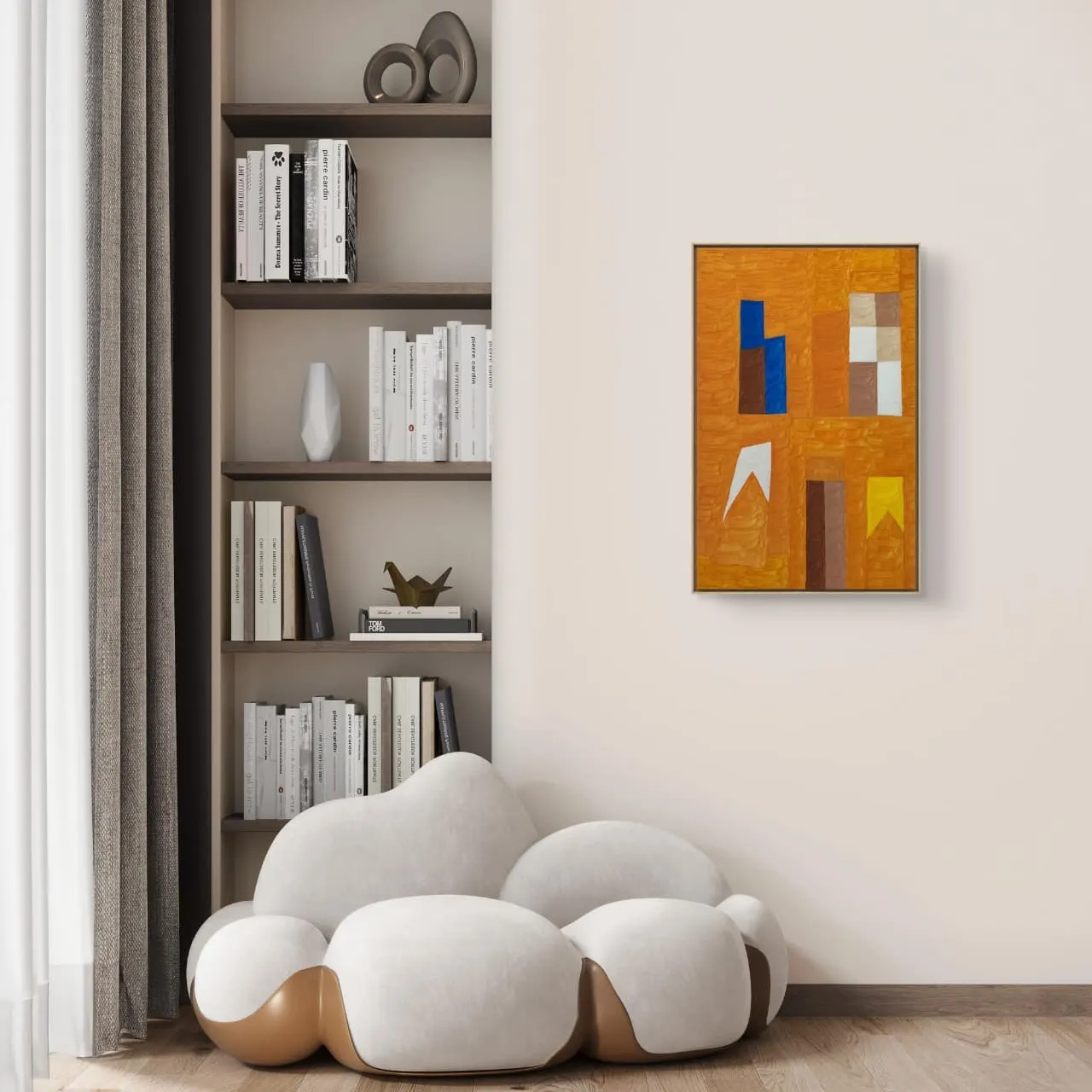 Têmpera Sobre Tela - 60 x 40 - Zi Facella