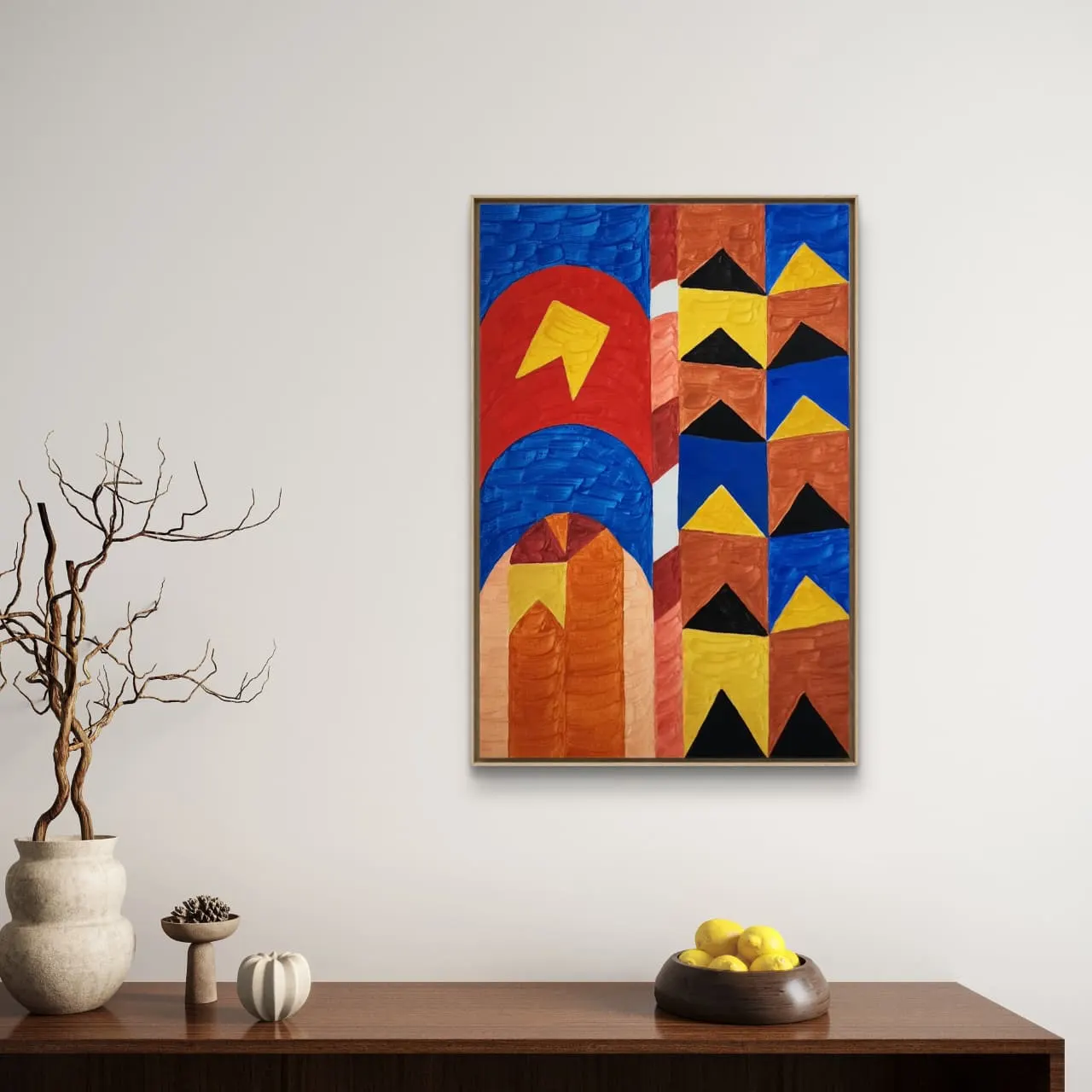 Têmpera Sobre Tela - 60 x 40 - Zi Facella