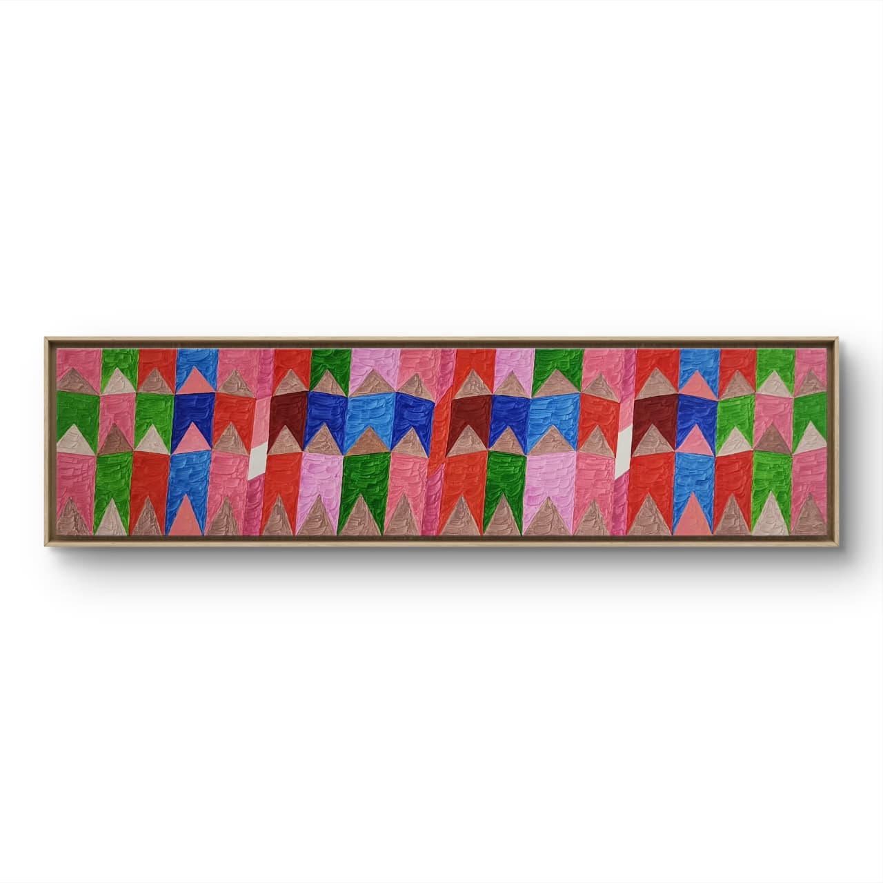 Têmpera Sobre Tela - 40 x 160 - Zi Facella