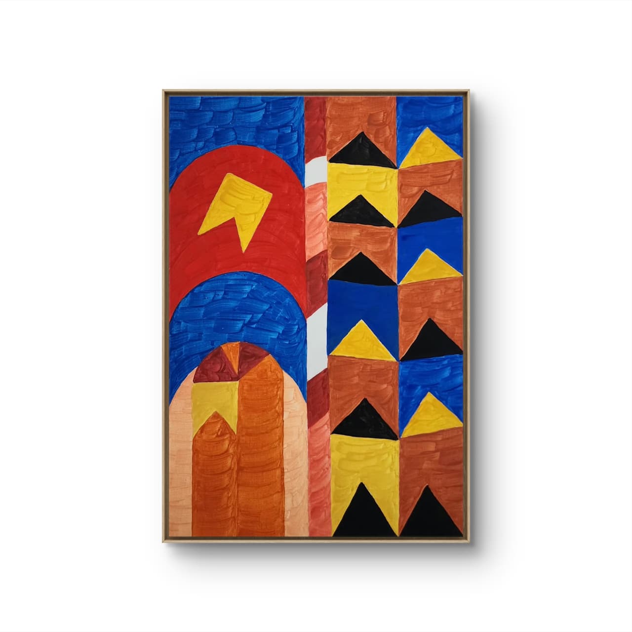 Têmpera Sobre Tela - 60 x 40 - Zi Facella