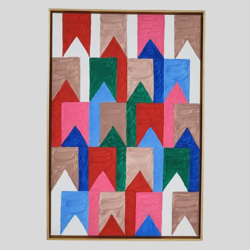 Têmpera Sobre Tela - 60 x 40 - Zi Facella