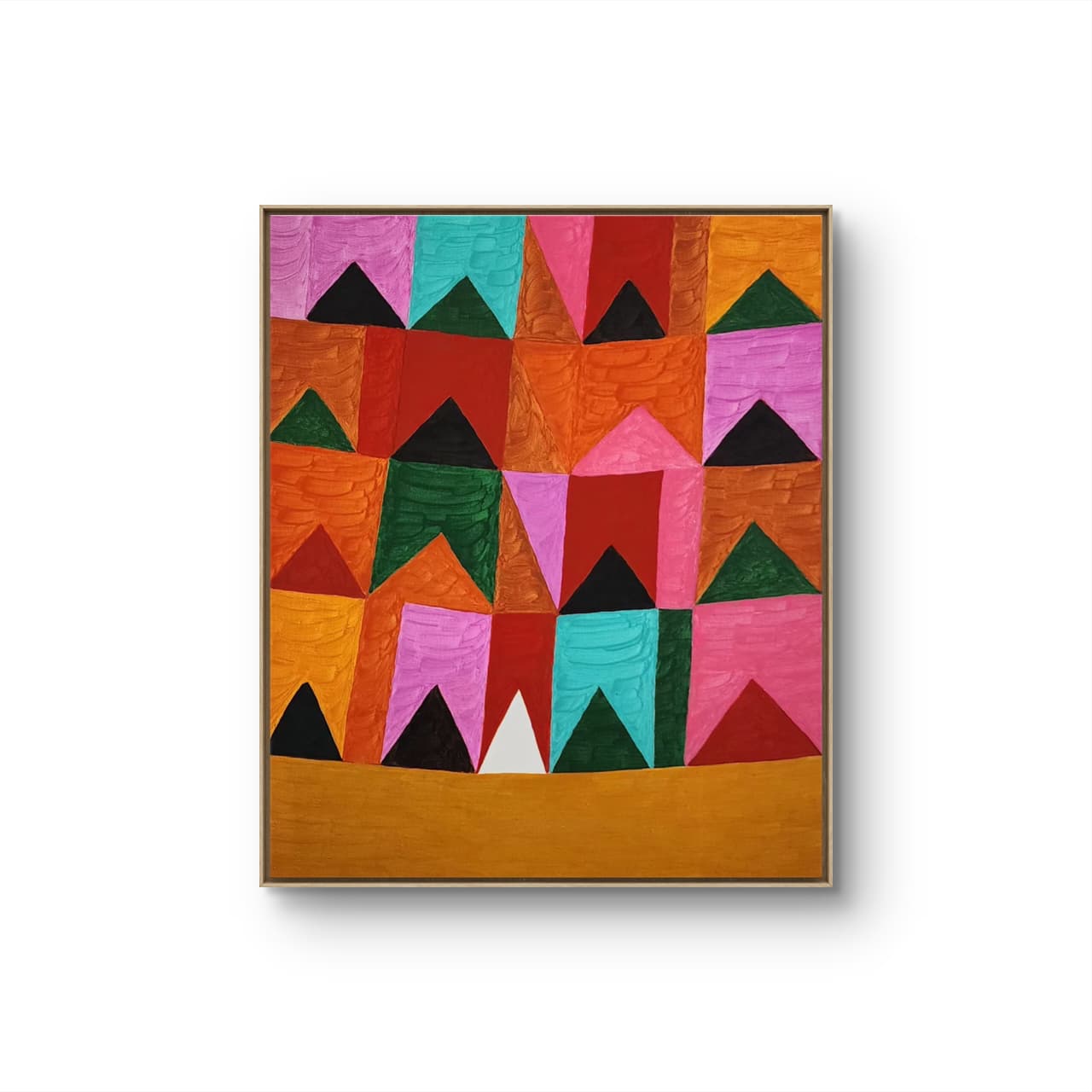 Têmpera Sobre Tela - 50 x 60 - Zi Facella