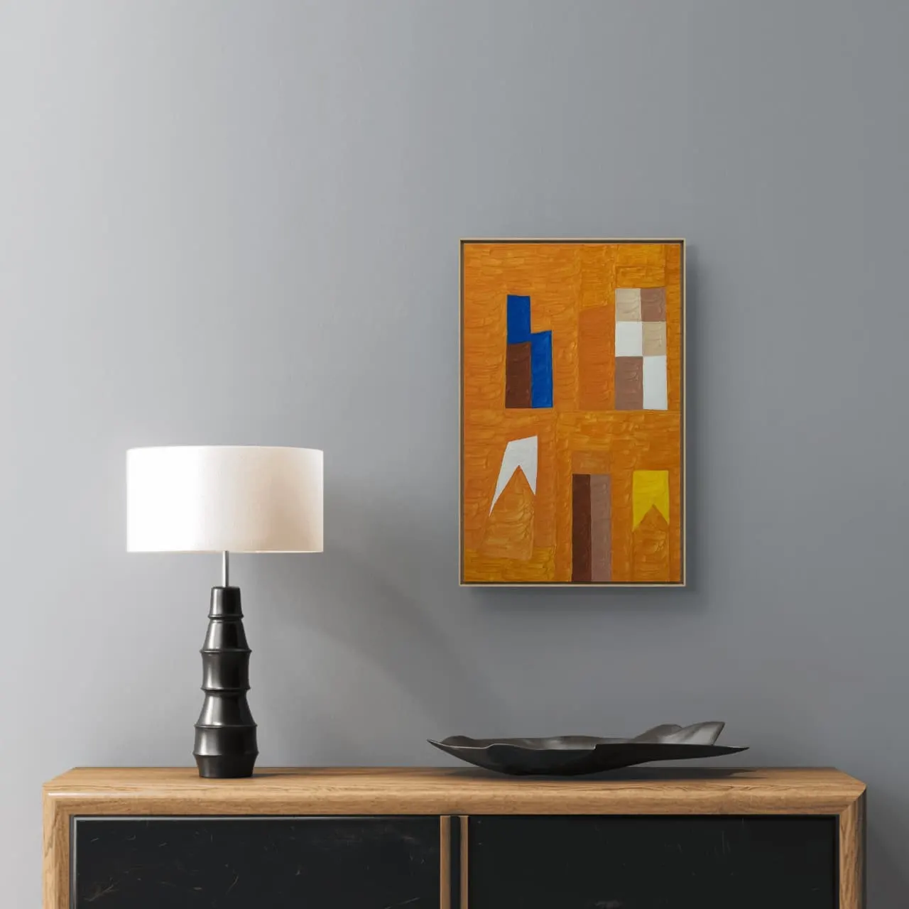 Têmpera Sobre Tela - 60 x 40 - Zi Facella