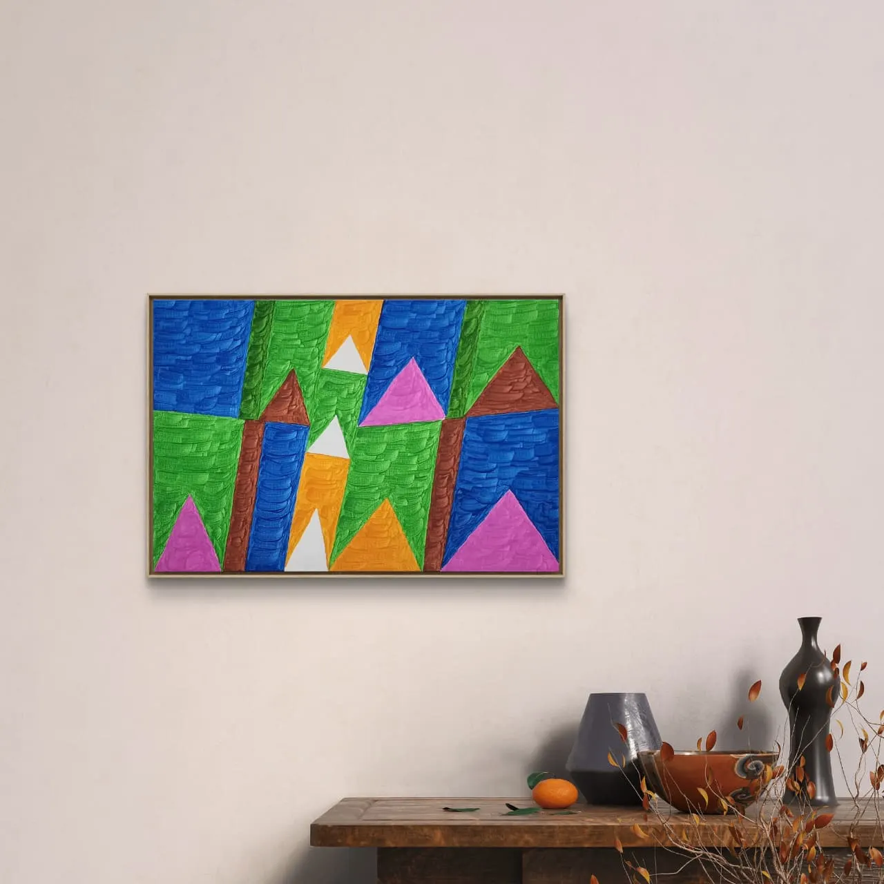 Têmpera Sobre Tela - 40 x 60 - Zi Facella