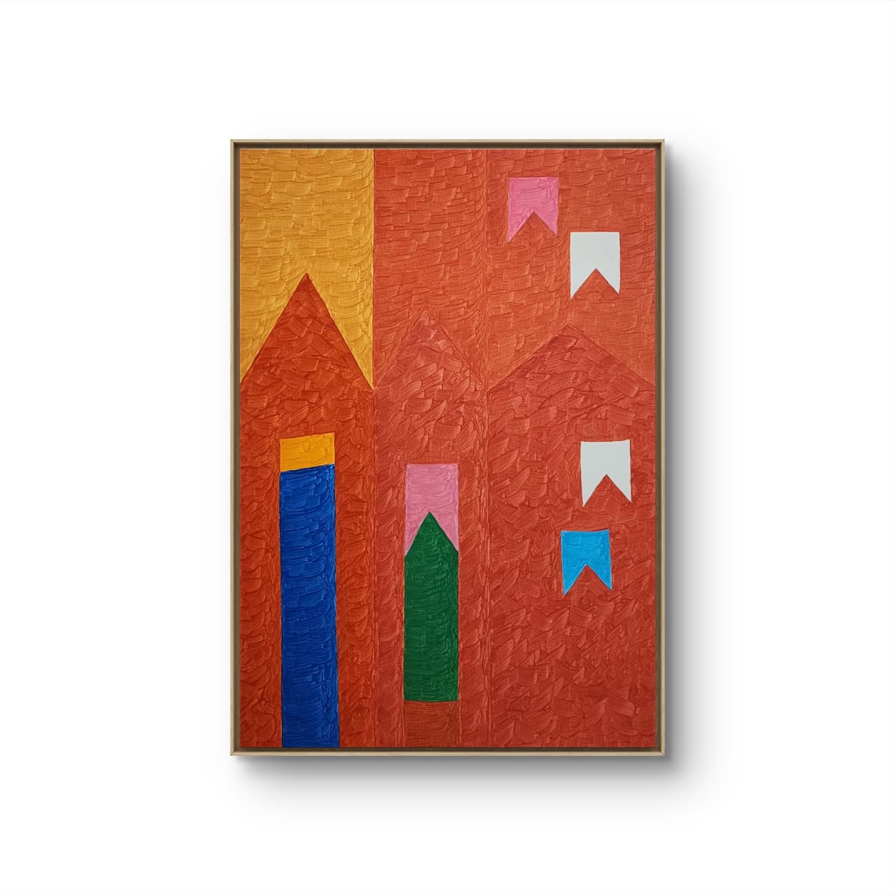 Têmpera Sobre Tela - 85 x 60 - Zi Facella