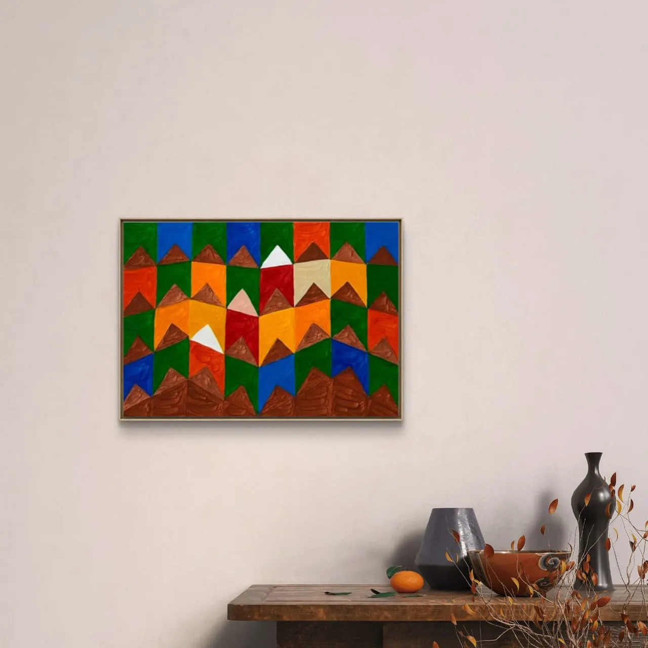 Têmpera Sobre Tela - 40 x 60 - Zi Facella