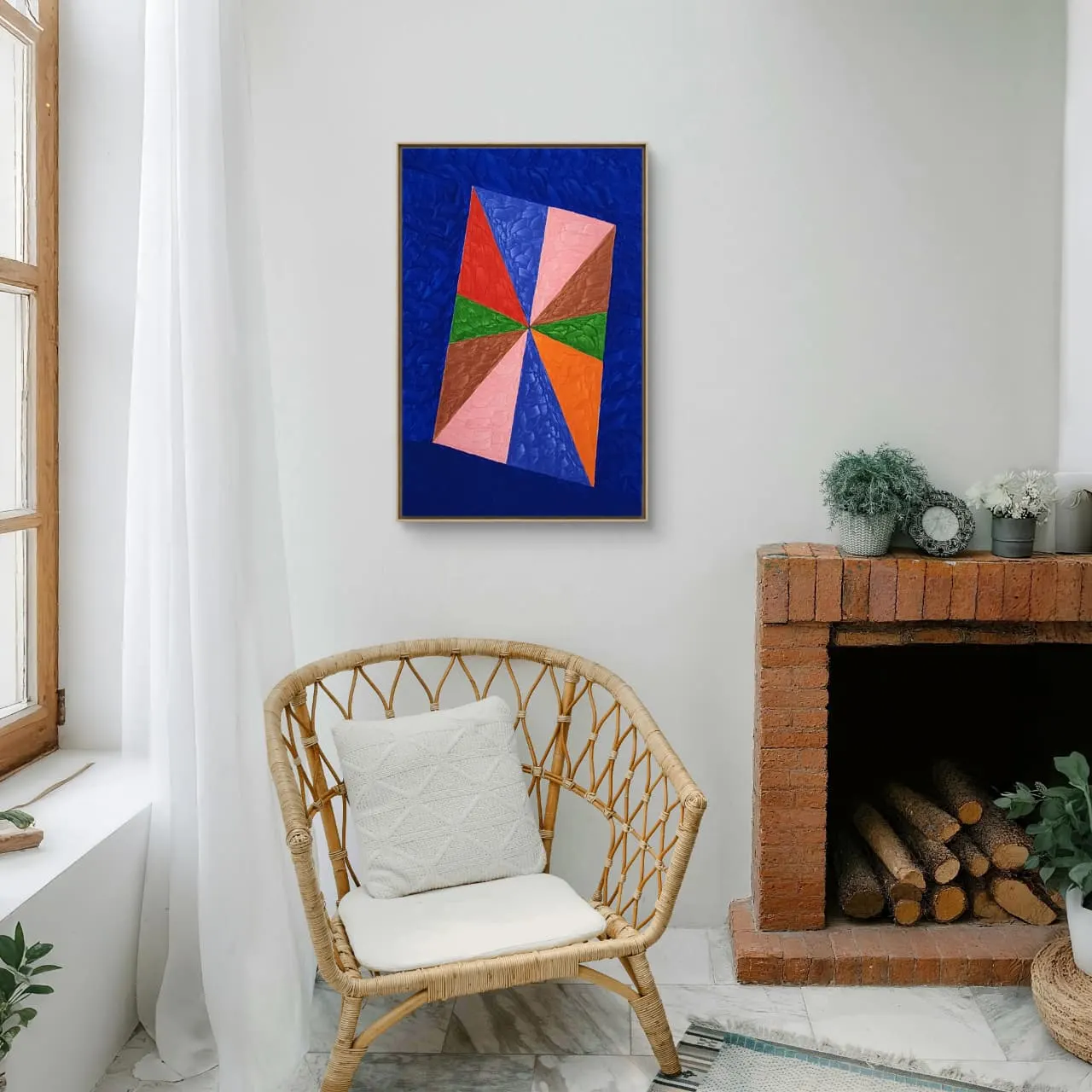 Têmpera Sobre Tela – 60 x 40 – Zi Facella