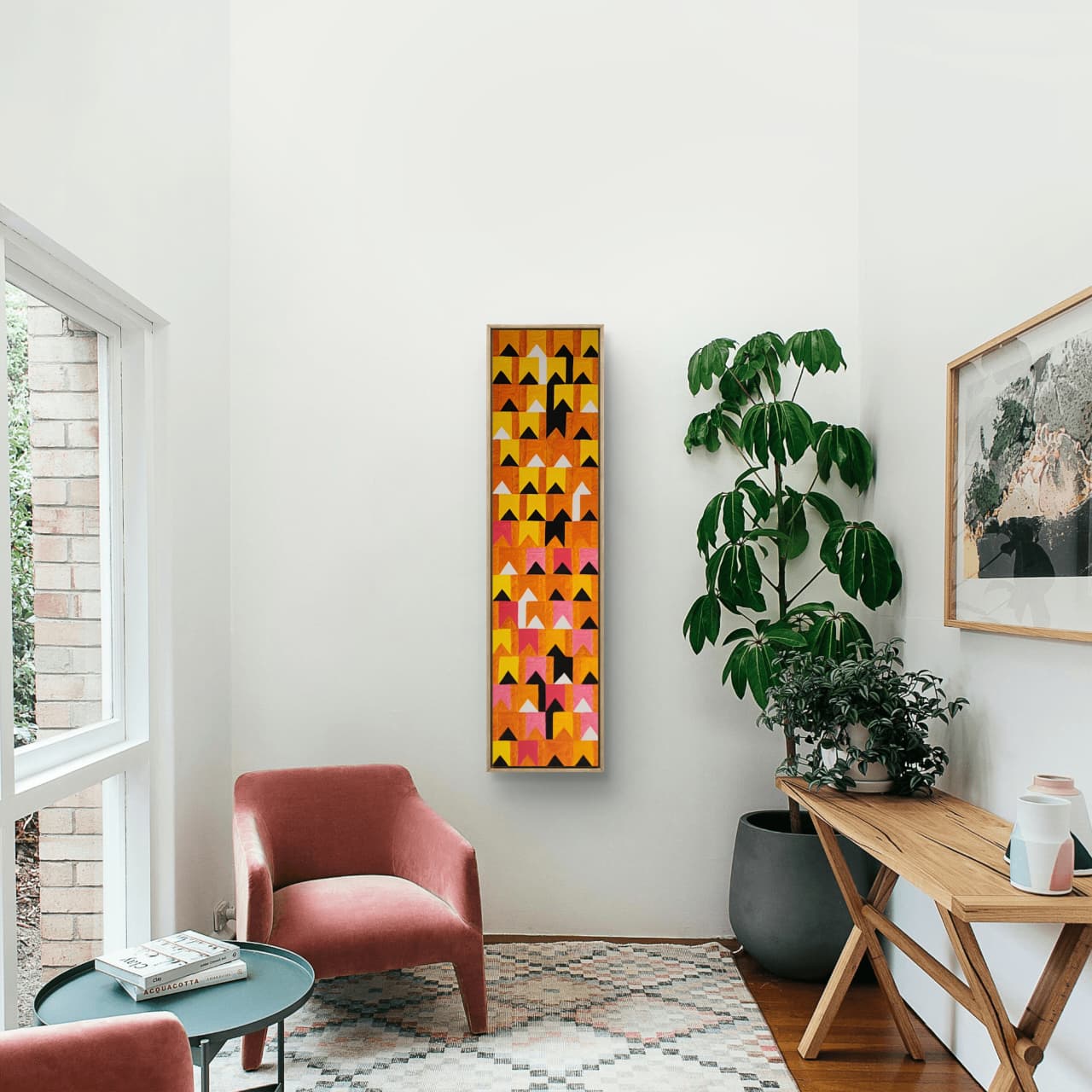 Têmpera Sobre Tela - 160 x 40