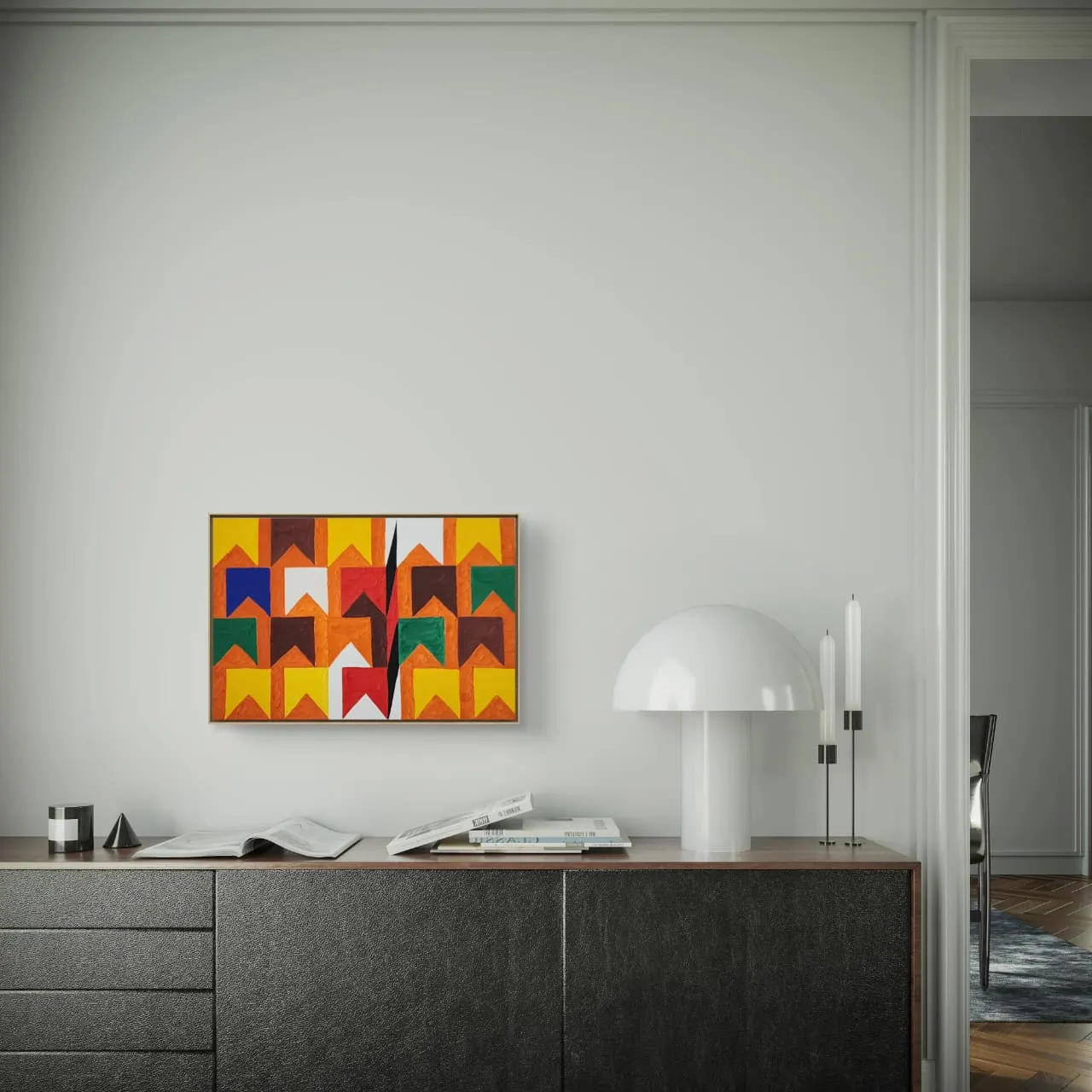 Têmpera Sobre Tela - 40 x 60 - Zi Facella