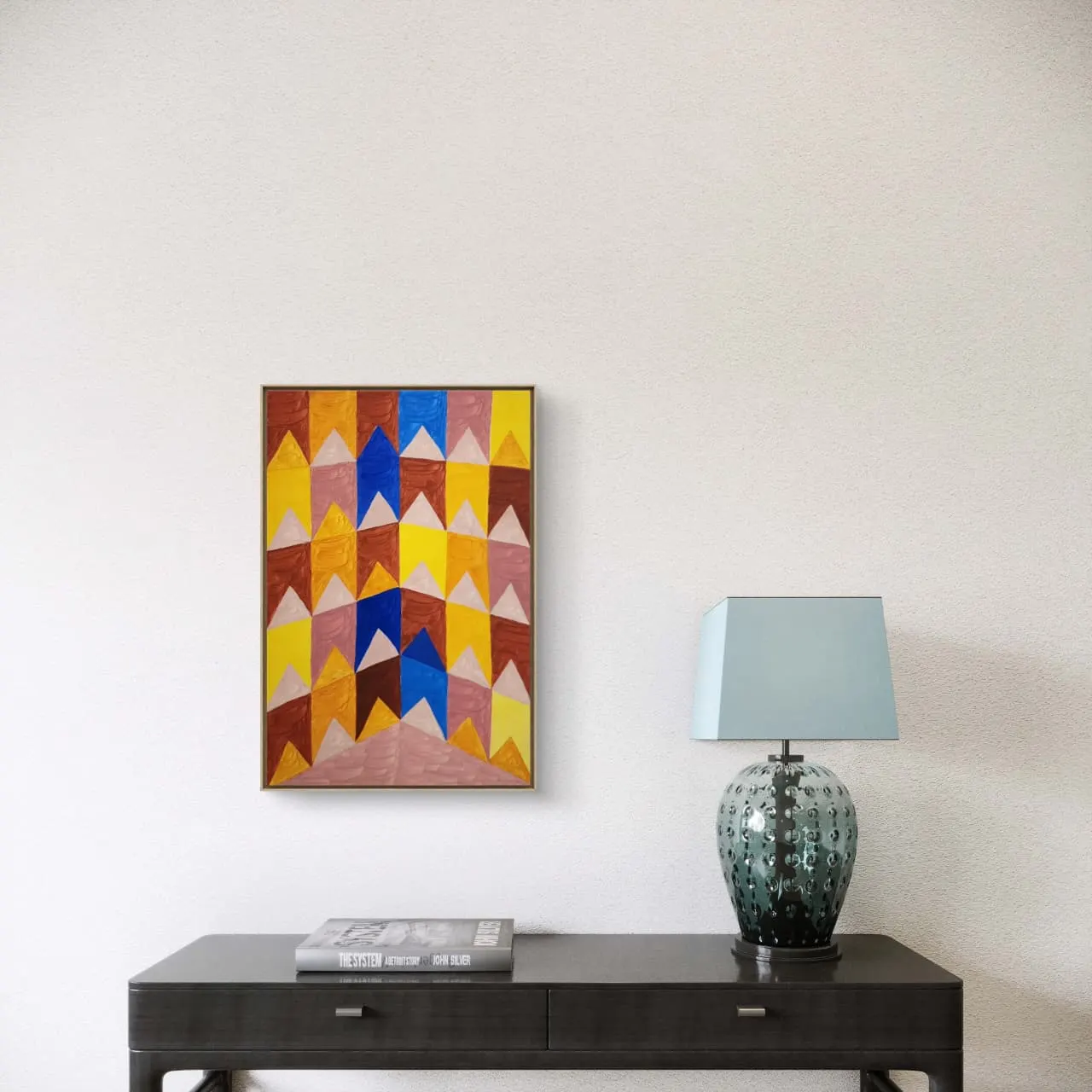 Têmpera Sobre Tela - 60 x 40 - Zi Facella
