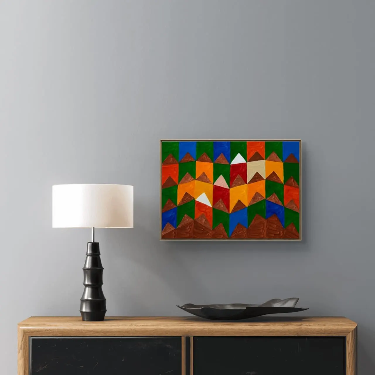 Têmpera Sobre Tela - 40 x 60 - Zi Facella