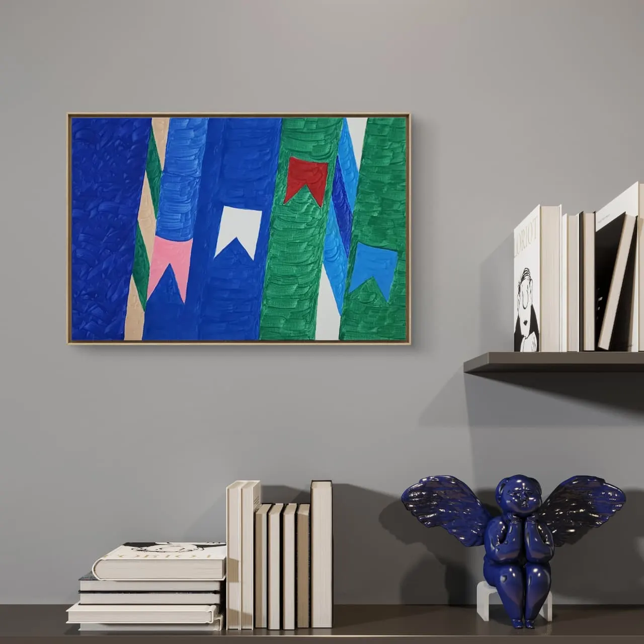Têmpera Sobre Tela - 40 x 60 - Zi Facella