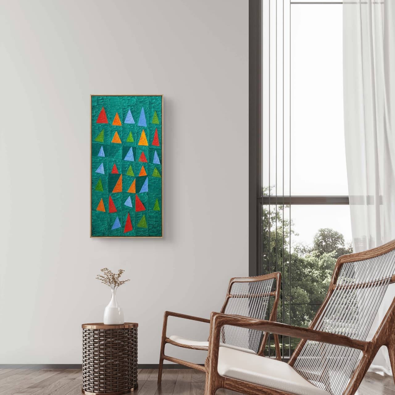 Têmpera Sobre Tela - 120 x 70
