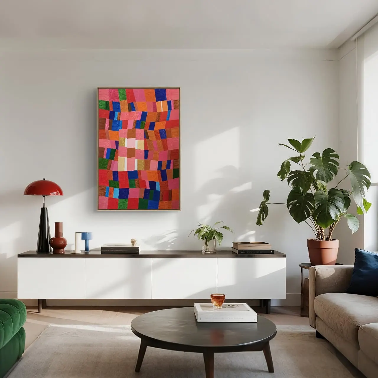 Têmpera Sobre Tela - 120 x 80 - Zi Facella