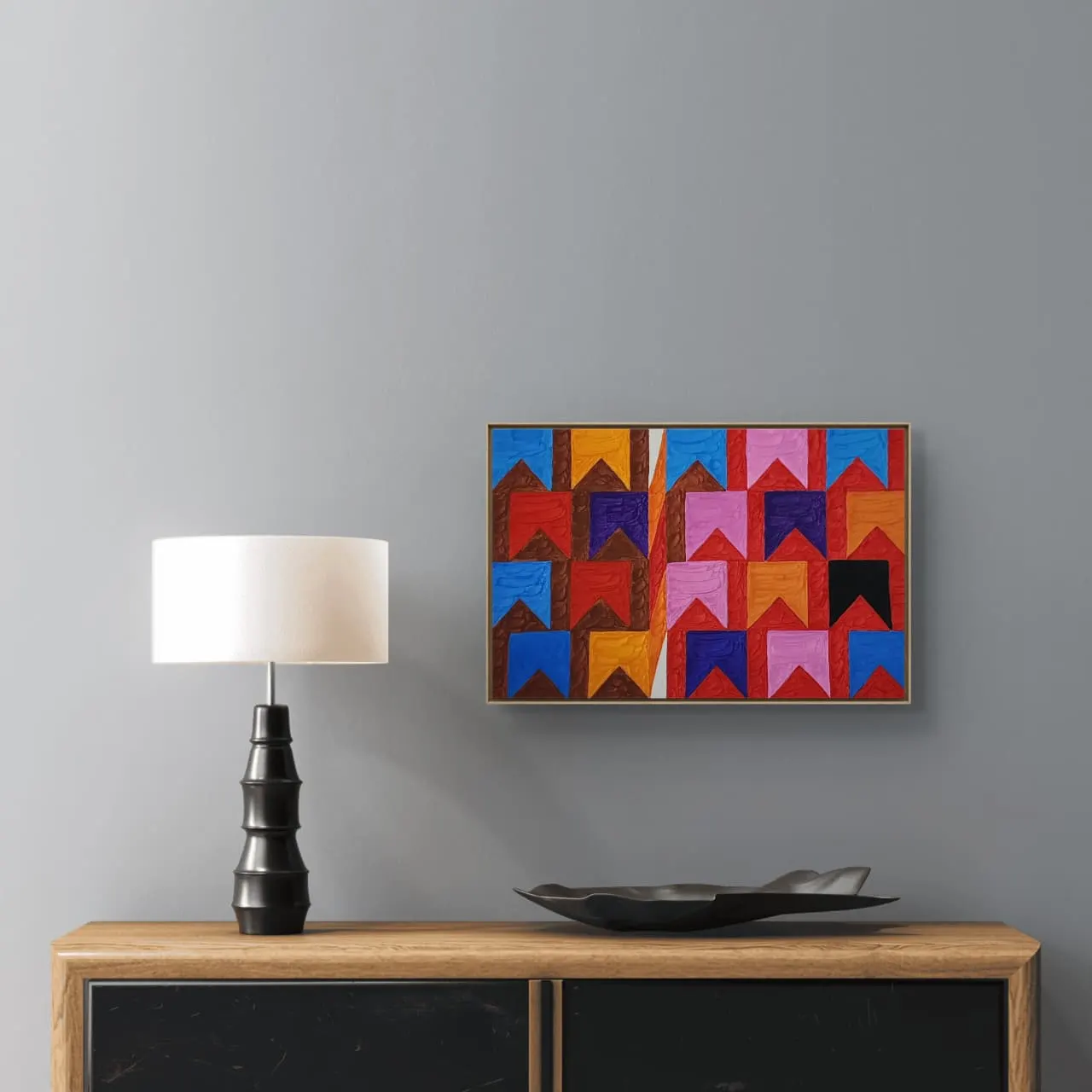 Têmpera Sobre Tela - 40 x 60 - Zi Facella