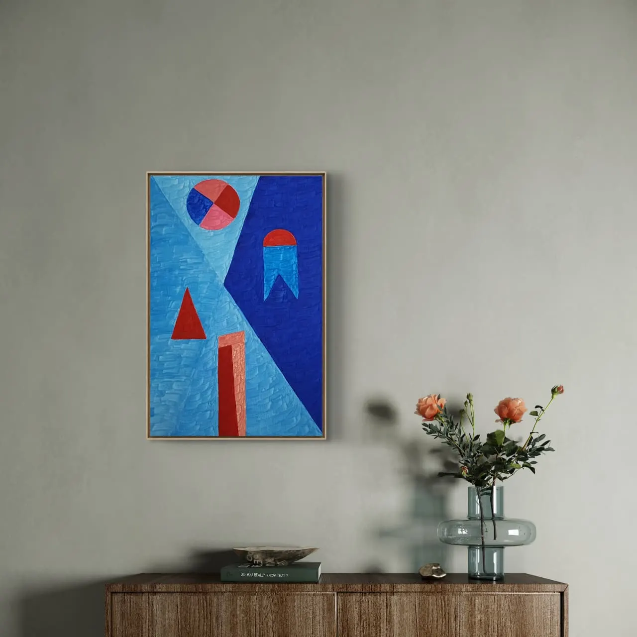 Têmpera Sobre Tela - 60 x 40 - Zi Facella