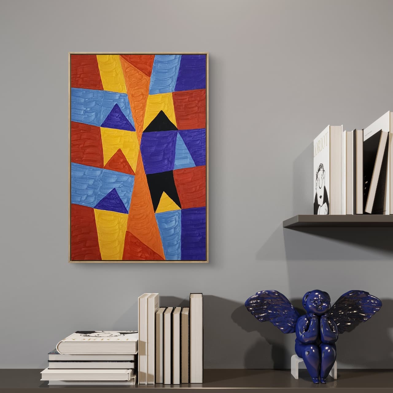 Têmpera Sobre Tela - 60 x 40