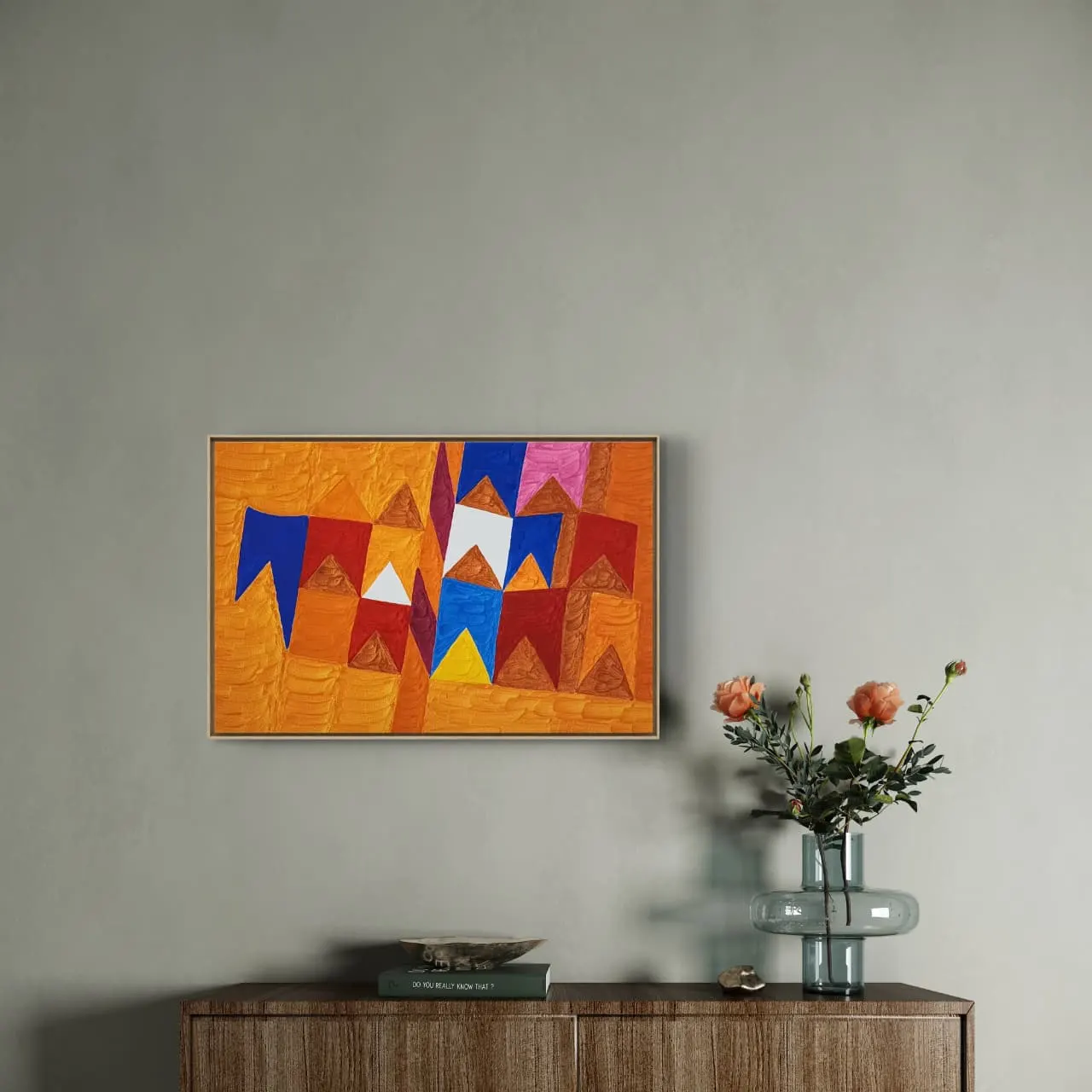 Têmpera Sobre Tela - 40 x 60 - Zi Facella