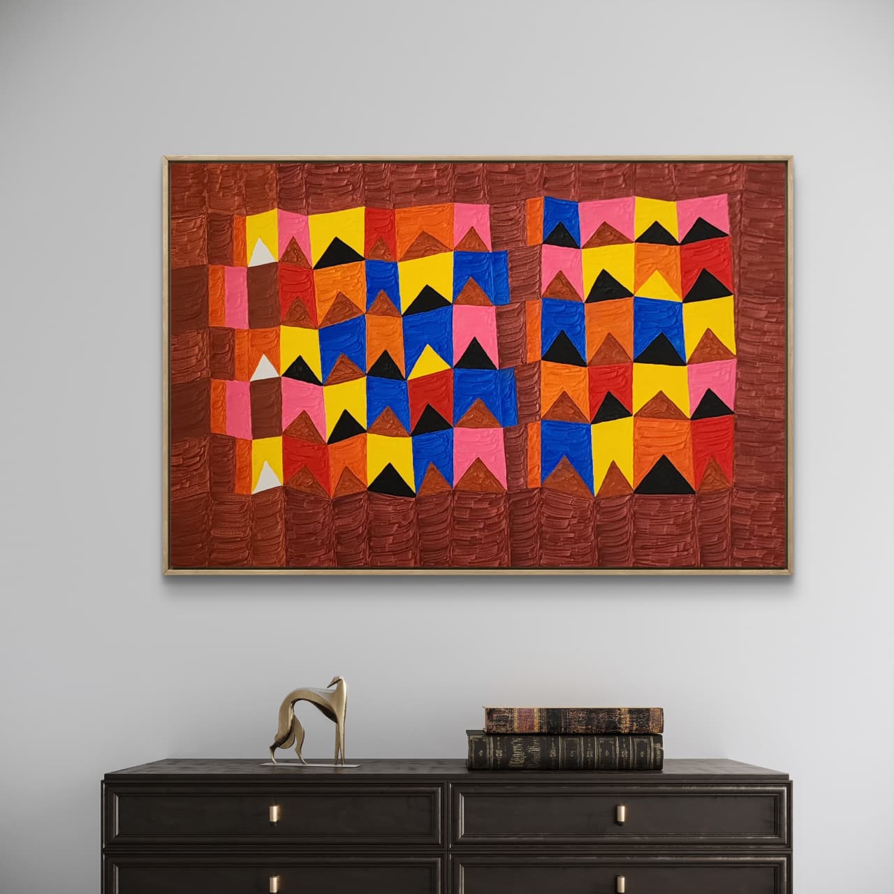 Têmpera Sobre Tela - 80 x 120