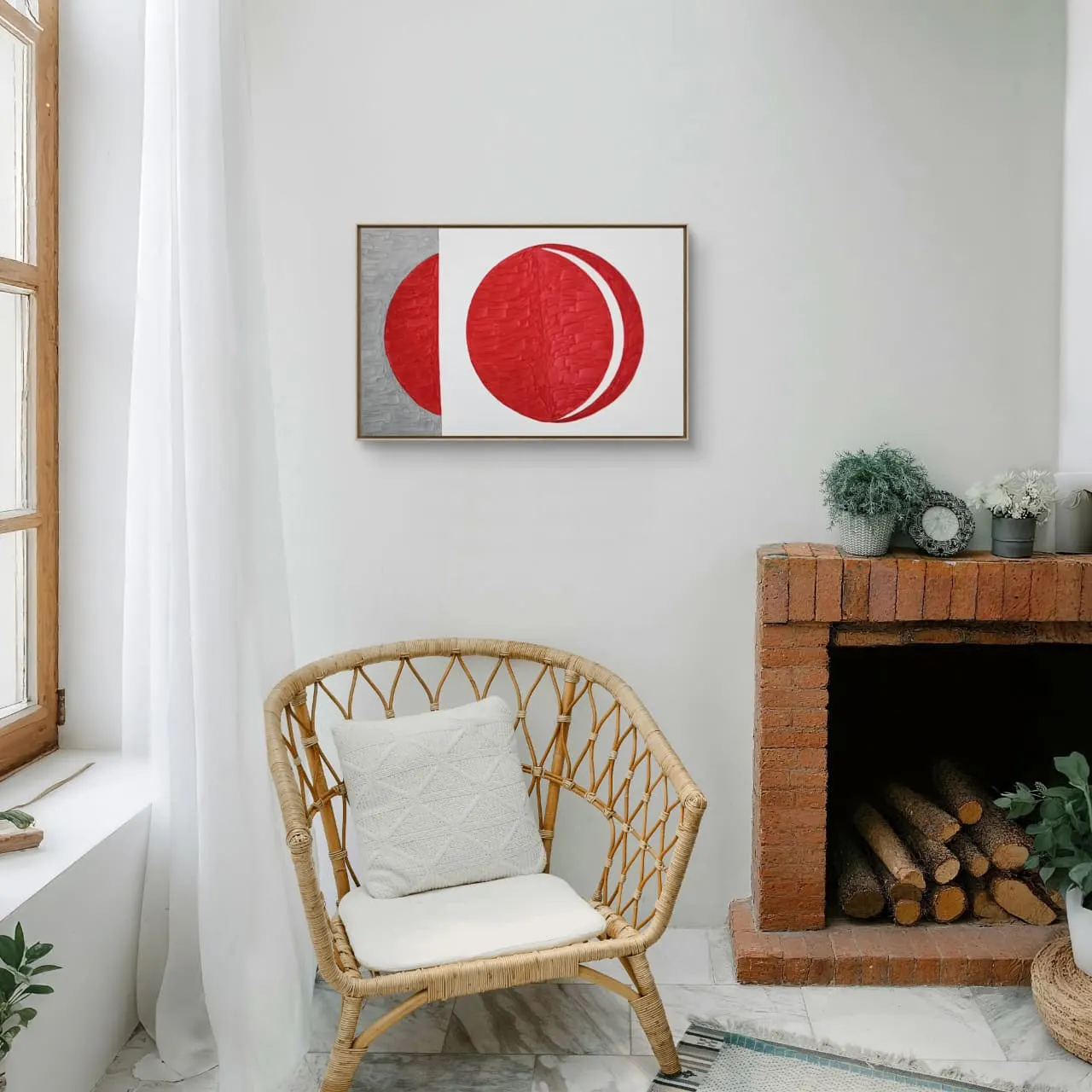 Têmpera Sobre Tela - 40 x 60 - Zi Facella