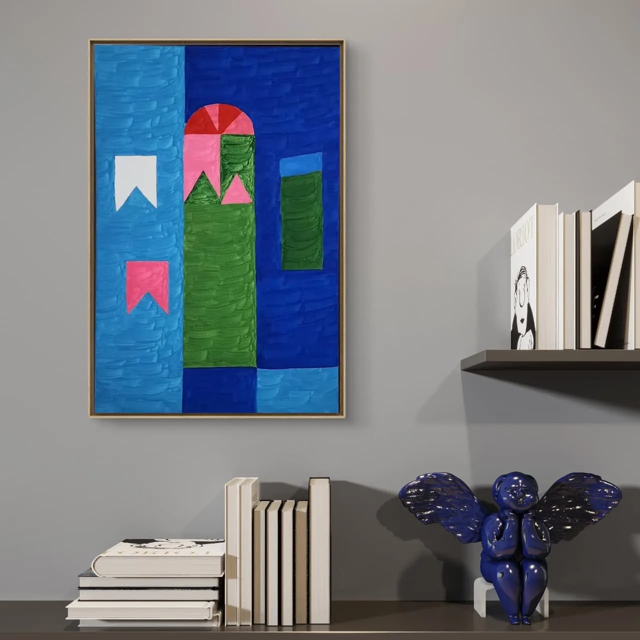 Têmpera Sobre Tela – 60 x 40 – Zi Facella