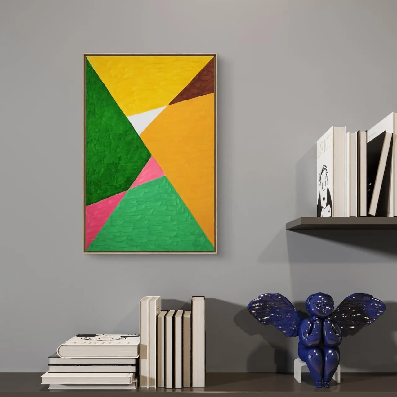 Têmpera Sobre Tela - 60 x 40 - Zi Facella