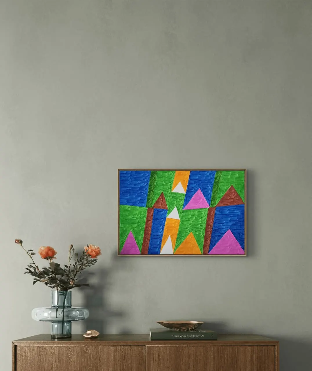 Têmpera Sobre Tela - 40 x 60 - Zi Facella
